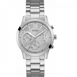 Erraten Sie Damen Uhr Chronograph mit silbernem Metallarmband W1070L1 Erraten Sie Damen Uhr Chronograph mit silbernem Metallarmband W1070L1