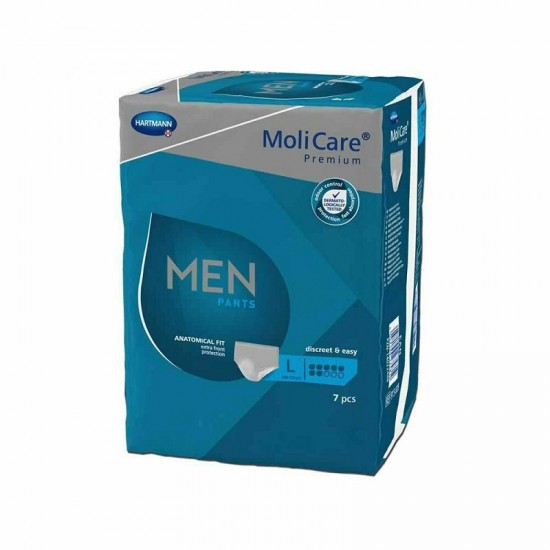 HARTMANN MoliCare Premium MEN Pants 7 drops Large 7 pieces HARTMANN MoliCare Premium MEN Pants 7 drops Large 7 pieces
