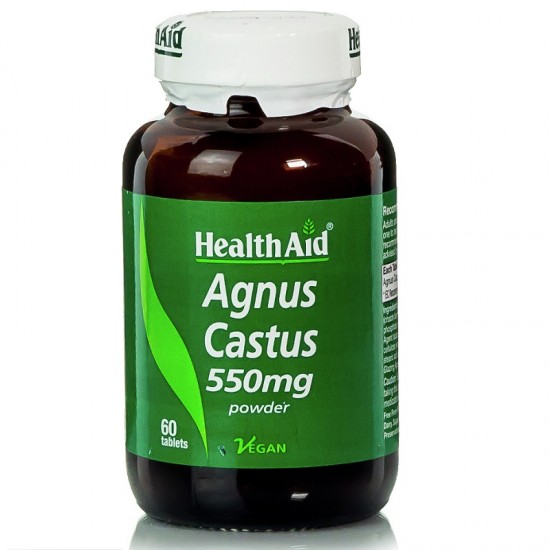 Health Aid Agnus Castus 550 mg 60 tablets