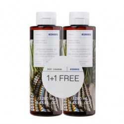 KORRES Refreshing Cedar Forest Shower Gel - 250ml 1+1 GIFT