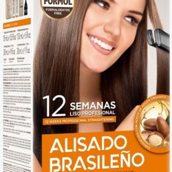 Kativa Brazilian Straightening Kit keratin set for hair straightening 225 ml