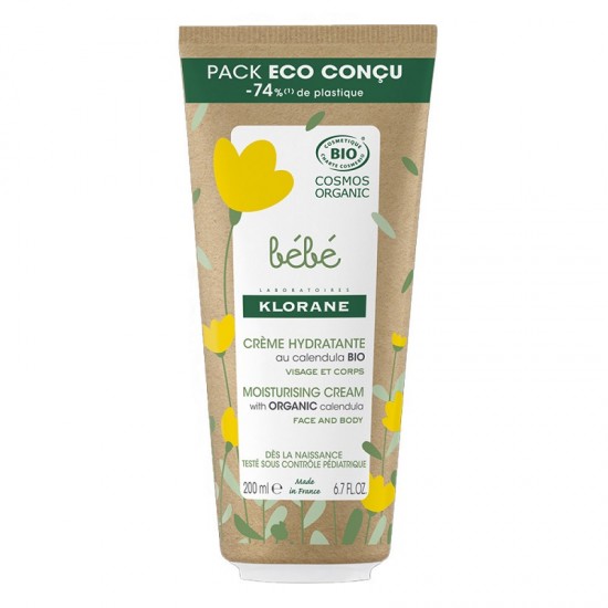 Klorane Bebe Creme, Organic Moisturizing Cream with Calendula 200ml. Klorane Bebe Creme, Organic Moisturizing Cream with Calendula 200ml.