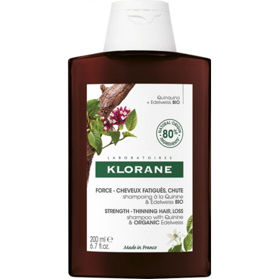 Klorane Quinine Shampoo for Hair Loss-Thinning Hair 200 ml