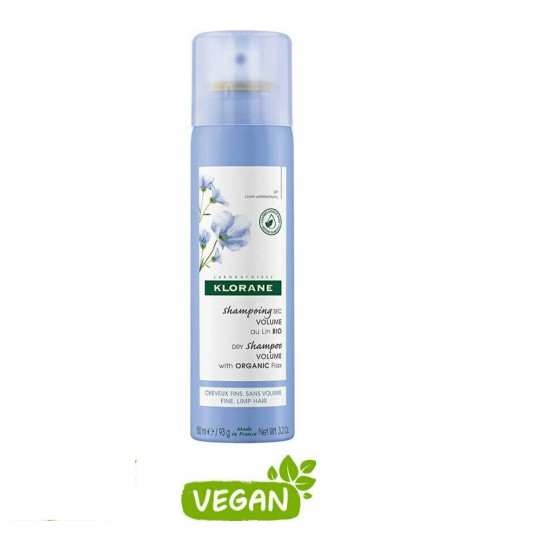 Klorane Dry Shampoo Linum with Organic Flax 150 ml Klorane Dry Shampoo Linum with Organic Flax 150 ml