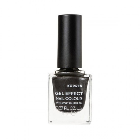 Korres Gel Effect Nail Color (No96) Moonstone Grey (11ml)