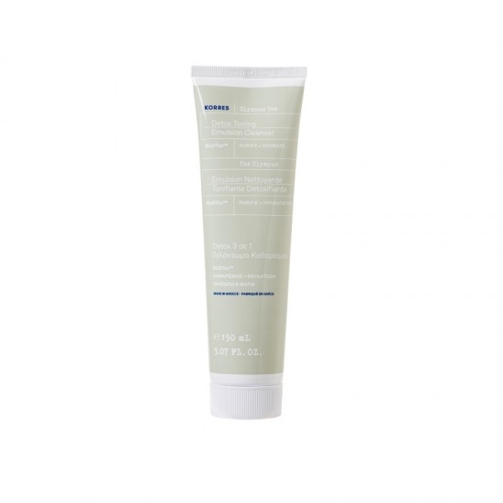 Korres Olympus Tea Detox 3 in 1 Toning Cleansing Milk 150 ml