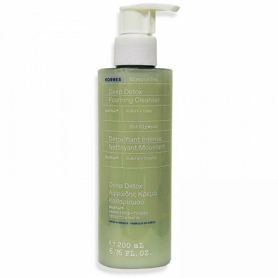 Korres Olympus Tea Foaming Cleansing Cream 200 ml