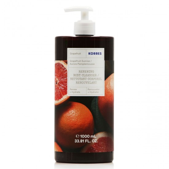 Korres Refreshing Body Cleanser with Grapefruit 1000 ml