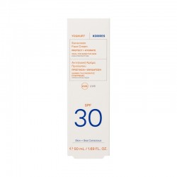 Korres Sunscreen Face Cream with Yogurt SPF30 50 ml Korres Sunscreen Face Cream with Yogurt SPF30 50 ml