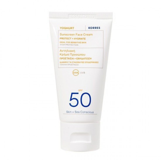 Korres Sunscreen Face Cream with Yogurt SPF50 50 ml Korres Sunscreen Face Cream with Yogurt SPF50 50 ml