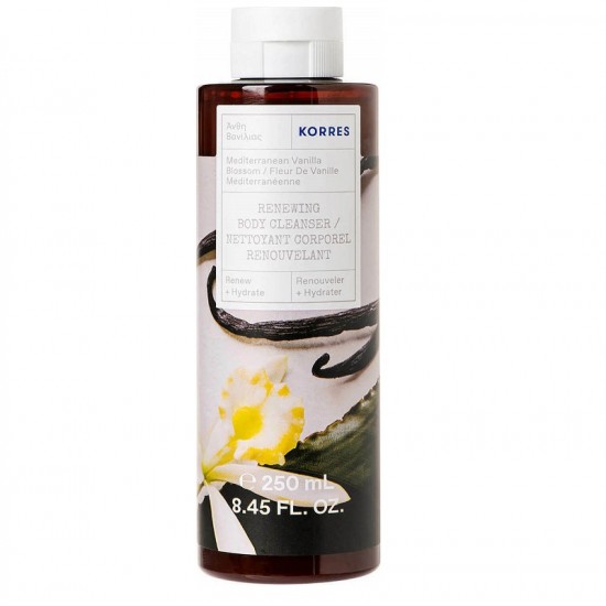 Korres Shower Gel with Vanilla Flowers 250ml Korres Shower Gel with Vanilla Flowers 250ml