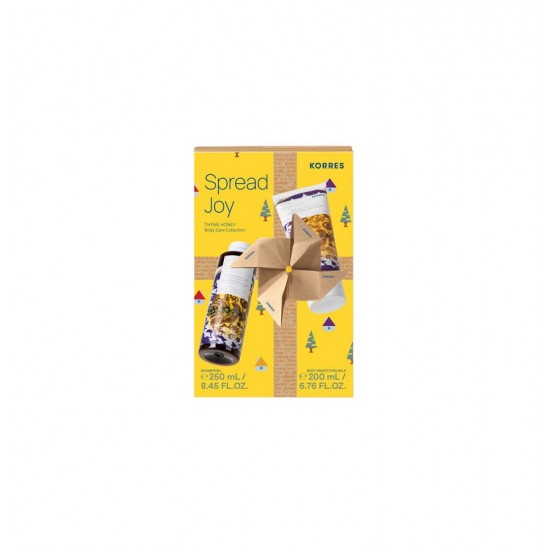 Korres Shower Gel with Thyme and Honey 250 ml + Exfoliating Body Lotion 200 ml Korres Shower Gel with Thyme and Honey 250 ml + Exfoliating Body Lotion 200 ml