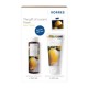 Korres Basil Lemon Gift Set Refreshing Body Cleanser 250 ml + Body Lotion 200 ml