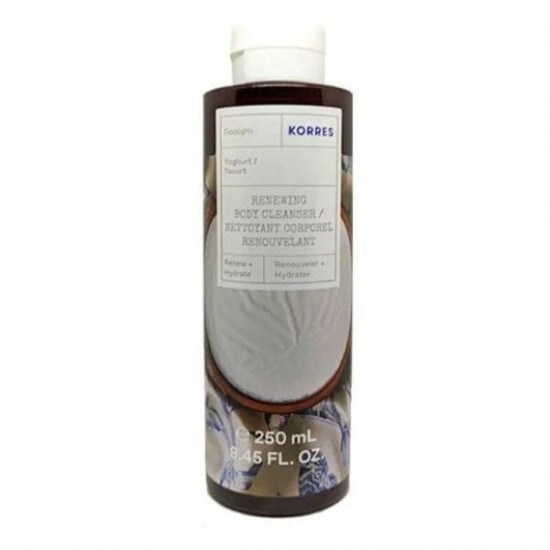 Korres Yogurt Refreshing Body Cleanser with Shower Gel for Shower Gel 250ml