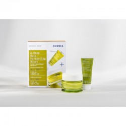 Korres Face Cream with Santorini Grape for Poreless Skin 40 ml + Gift Volcanic Skin Repair Mask 20 ml Korres Face Cream with Santorini Grape for Poreless Skin 40 ml + Gift Volcanic Skin Repair Mask 20 ml