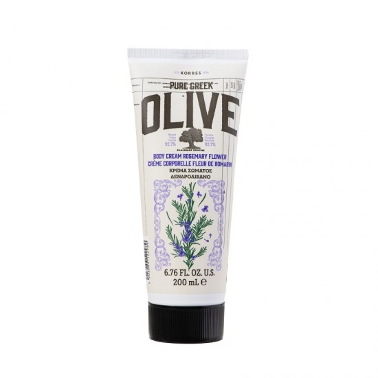 Korres Body Cream with Pure Greek Olive and Rosemary 200 ml Korres Body Cream with Pure Greek Olive and Rosemary 200 ml