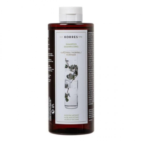 Korres Shampoo with Aloe & Dittany for Normal Hair 400ml Korres Shampoo with Aloe & Dittany for Normal Hair 400ml