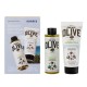 Korres Set Shower Gel with Sea Salt 250 ml + Body Cream with Sea Salt 200 ml