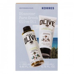 Korres Set Shower Gel with Sea Salt 250 ml + Body Cream with Sea Salt 200 ml