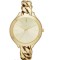 Michael Kors Runway Γυναικείο Ρολόι 42mm Μπαταρίας με Χρυσό Μεταλλικό Μπρασελέ MK3222