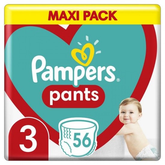 Pampers Pants Maxi Pack Νο. 3 (6-11kg) 56 τεμάχια