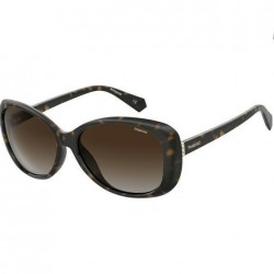 Polaroid PLD 4097/S 086/LA Women's Sunglasses Havana Frame Brown Gradient Polarized Lenses 58mm Polaroid PLD 4097/S 086/LA Women's Sunglasses Havana Frame Brown Gradient Polarized Lenses 58mm