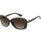 Polaroid PLD 4097/S 086/LA Women's Sunglasses Havana Frame Brown Gradient Polarized Lenses 58mm