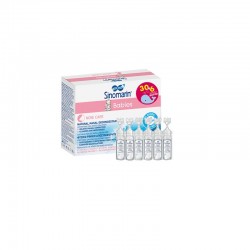 SINOMARIN Babies 100% natural nasal decongestant, 30 + 6 ampoules x 5ml