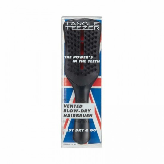 Tangle Teezer Easy Dry & Go Jet Black hair brush for detangling
