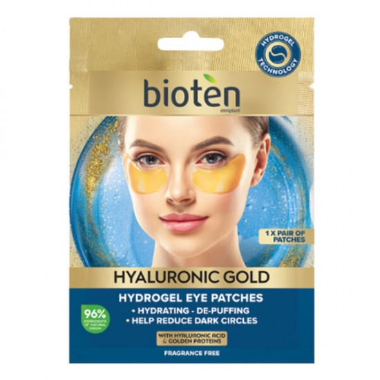 Bioten eye patches with hyaluronic gold 5.5g
