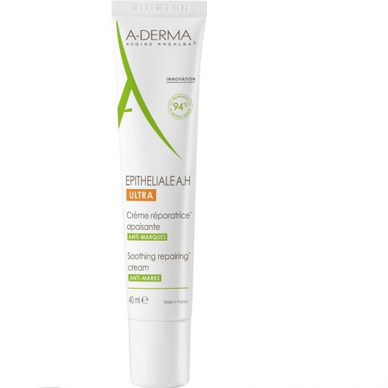 Soothing Repair Cream, A-Derma Epitheliale AH Ultra, 40 ml Soothing Repair Cream, A-Derma Epitheliale AH Ultra, 40 ml