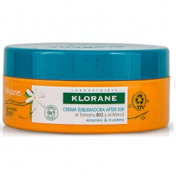 After-sun care cream, Klorane Polysianes, with organic tamanu and monoi 200 ml