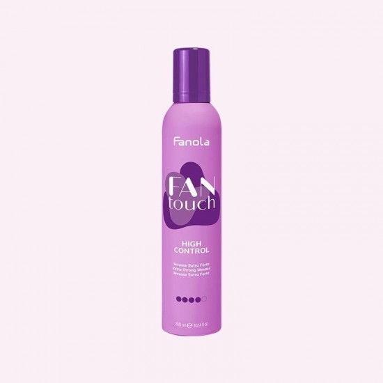 Fanola Fan Touch High Control Extra Strong Mousse for extremely strong hold 300 ml