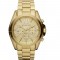 Michael Kors MK5605 Unisex Chronograph Watch 40mm with Gold Case and Analog Bracelet