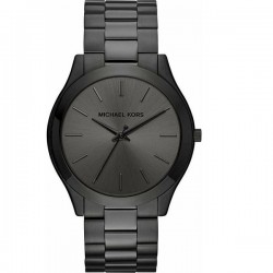 Michael Kors MK8507 Slim Runway watch with black dial and quartz movement made of stainless steel for men Michael Kors MK8507 Slim Runway watch with black dial and quartz movement made of stainless steel for men