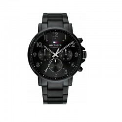 Tommy Hilfiger Daniel watch with bracelet and black metal strap, chronograph, 1710383 Tommy Hilfiger Daniel watch with bracelet and black metal strap, chronograph, 1710383