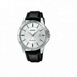 Casio Collection MTP-V004L-7A Men's Quartz Wristwatch with Leather Strap
