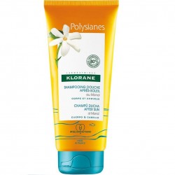 After Sun Shampoo for Hair + Body, Klorane Polysianes, with Organic Tamanu & Monoi 200 ml