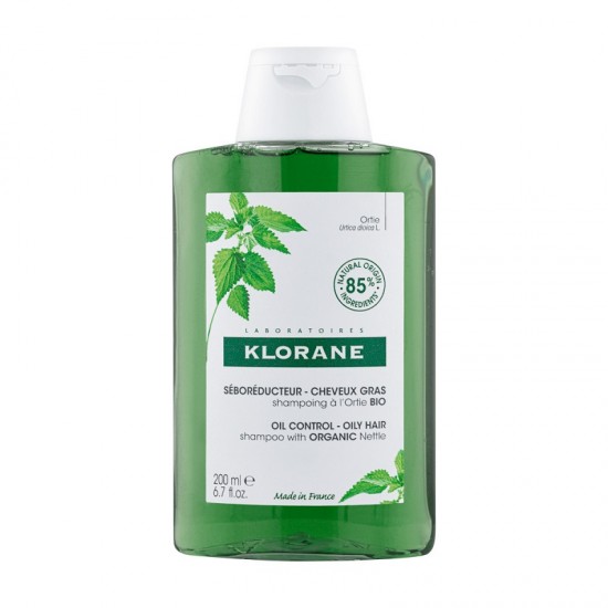 Shampoo for Oily Hair, Klorane Nettle, 200 ml