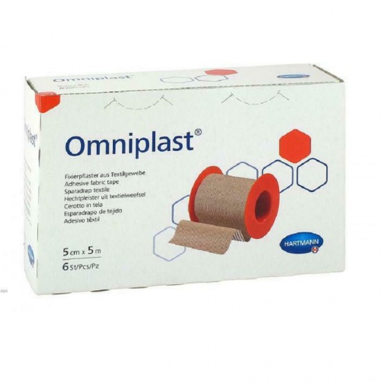 Hartmann Omniplast fabric first aid tape 5cm x 5m