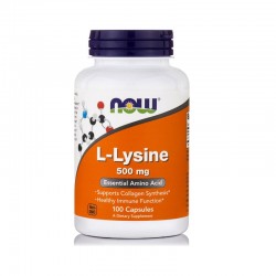 Now L-Lysine 500 mg 100 capsules Now L-Lysine 500 mg 100 capsules