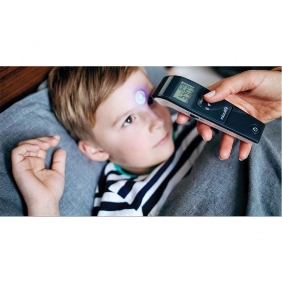 Microlife digital forehead thermometer for babies with infrared rays, black