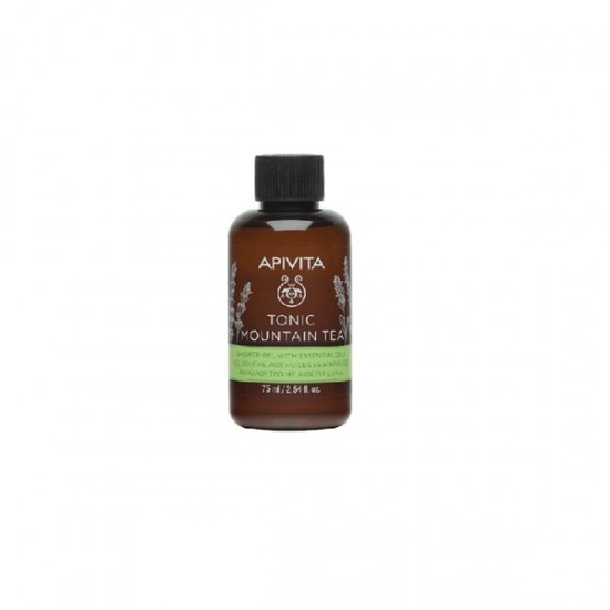 Apivita Tonic Mountain Tea Shower Gel 75ml